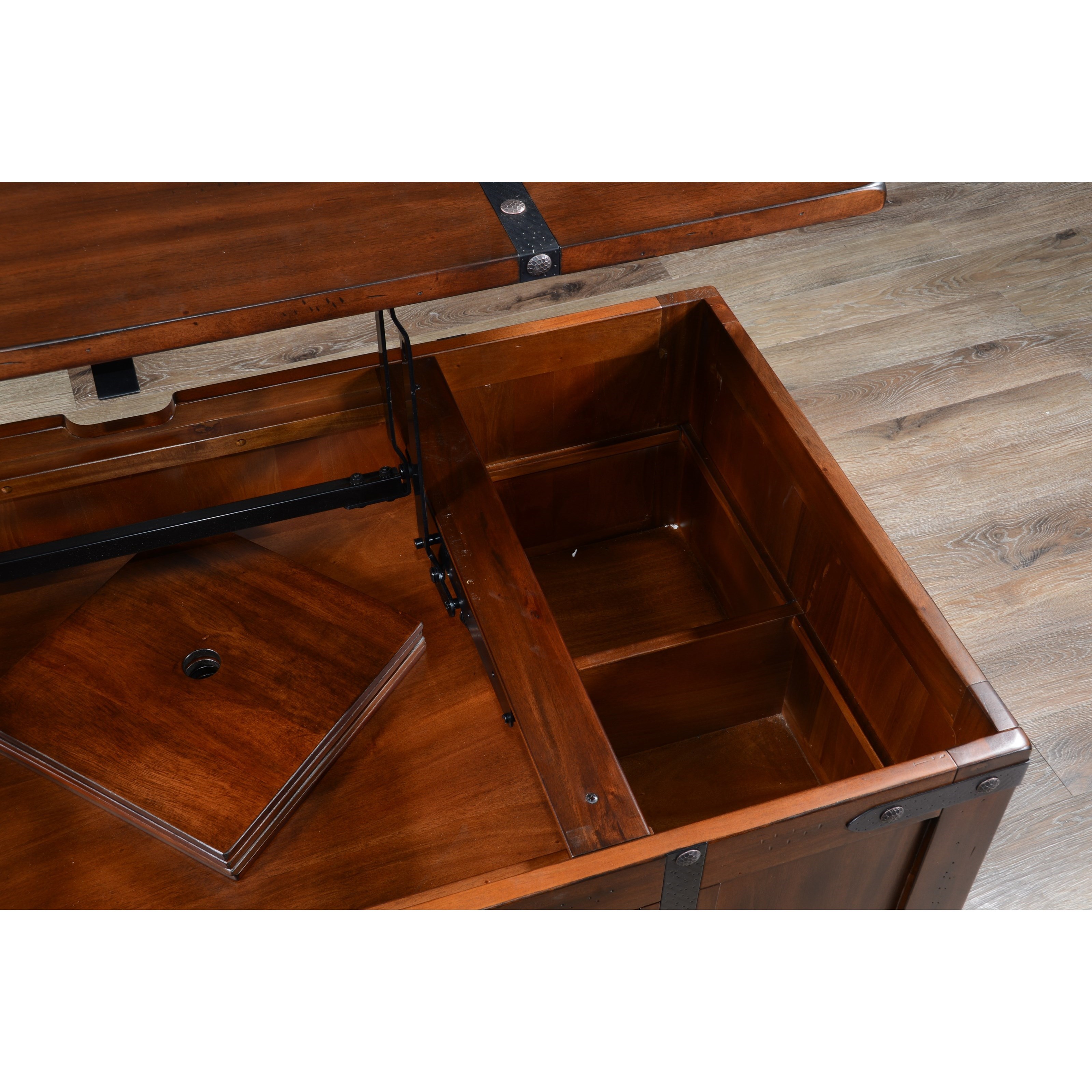 Lift top top trunk